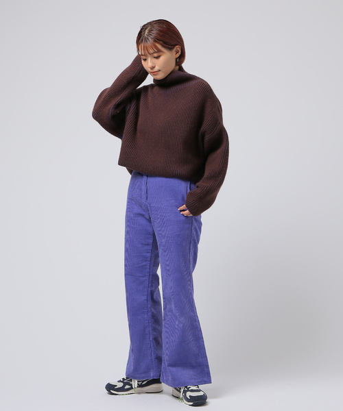 JOINT WORKS（ジョイントワークス）の「PLEATSリバーシブルニットプルオーバー（ニット/セーター・レディース・ブラウン/グレー/カーキ・FREE）」の20枚目の写真