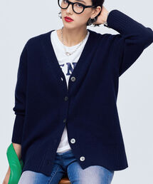 NOLLEY’S | ◇【WEB限定】MUSIC カシミヤブレンド長めVネックカーディガン(カーディガン/ボレロ)