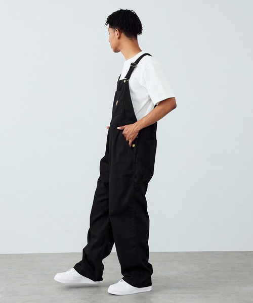 EDWIN(エドウィン)の「EDWIN エドウィン オーバーワークスファクトリー オーバーオール OWF サロペット(サロペット/オーバーオール・メンズ・カーキ/オリーブ/ブラック/ノンウォッシュ・MEDIUM/X-LARGE/LARGE/SMALL)」の6枚目の写真