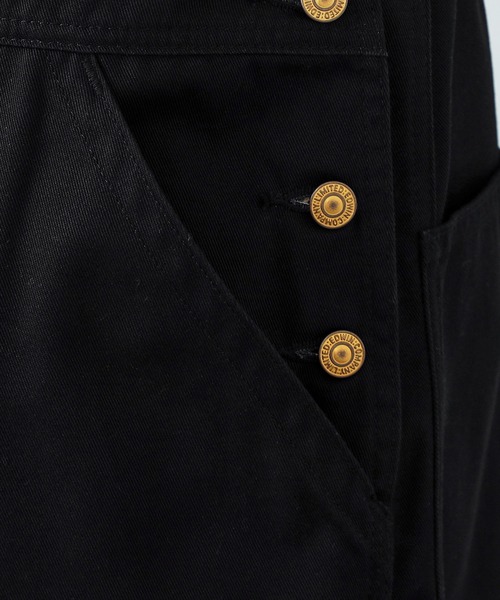 EDWIN(エドウィン)の「EDWIN エドウィン オーバーワークスファクトリー オーバーオール OWF サロペット(サロペット/オーバーオール・メンズ・カーキ/オリーブ/ブラック/ノンウォッシュ・MEDIUM/X-LARGE/LARGE/SMALL)」の13枚目の写真