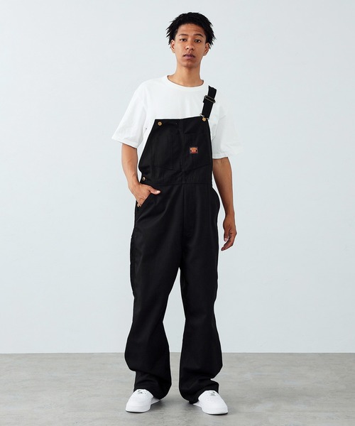 EDWIN(エドウィン)の「EDWIN エドウィン オーバーワークスファクトリー オーバーオール OWF サロペット(サロペット/オーバーオール・メンズ・カーキ/オリーブ/ブラック/ノンウォッシュ・MEDIUM/X-LARGE/LARGE/SMALL)」の10枚目の写真