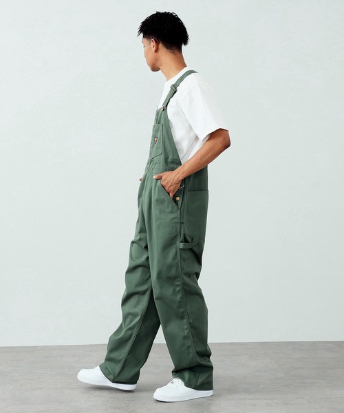 EDWIN(エドウィン)の「EDWIN エドウィン オーバーワークスファクトリー オーバーオール OWF サロペット(サロペット/オーバーオール・メンズ・カーキ/オリーブ/ブラック/ノンウォッシュ・MEDIUM/X-LARGE/LARGE/SMALL)」の19枚目の写真