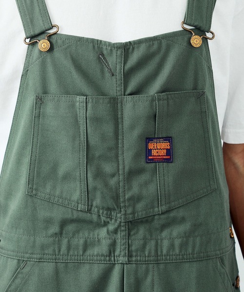 EDWIN(エドウィン)の「EDWIN エドウィン オーバーワークスファクトリー オーバーオール OWF サロペット(サロペット/オーバーオール・メンズ・カーキ/オリーブ/ブラック/ノンウォッシュ・MEDIUM/X-LARGE/LARGE/SMALL)」の21枚目の写真