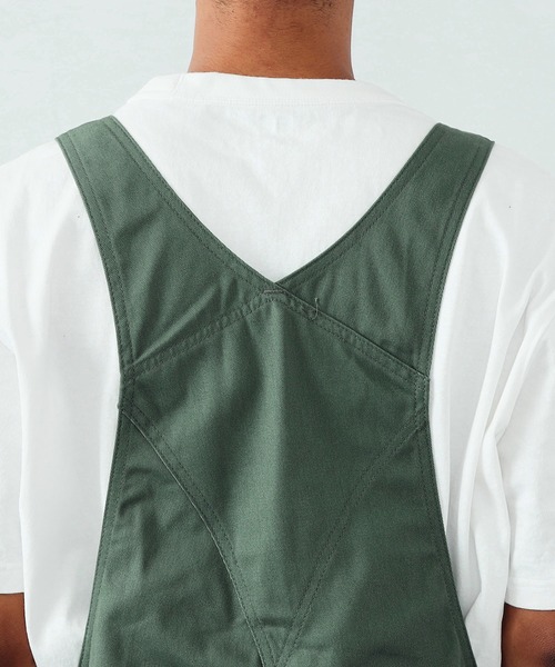 EDWIN(エドウィン)の「EDWIN エドウィン オーバーワークスファクトリー オーバーオール OWF サロペット(サロペット/オーバーオール・メンズ・カーキ/オリーブ/ブラック/ノンウォッシュ・MEDIUM/X-LARGE/LARGE/SMALL)」の22枚目の写真