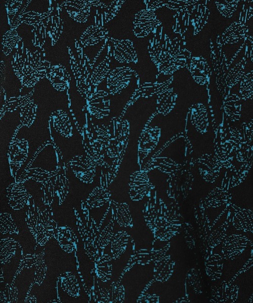 PAGEBOY（ページボーイ）の「フラワージャガードニット（ニット/セーター・レディース・ブラック/オフホワイト・FREE）」の19枚目の写真