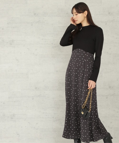 ドッキングドットワンピース ワンピース Natural Beauty Basic ナチュラルビューティーベーシック のファッション通販 Zozotown