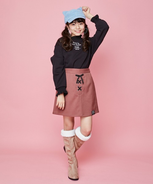 JENNI（ジェニィ）の「2wayファーロングブーツ（ブーツ・キッズ・ブラック/ベージュ/レッド・22cm/23cm/24cm/20cm/21cm）」の8枚目の写真