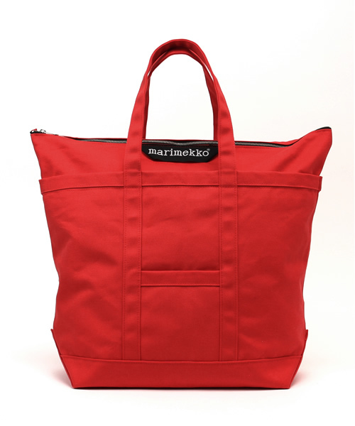 marimekko(マリメッコ)の「marimekko / Uusi Matukuri トートバッグ(トートバッグ・レディース・ブラック系その他/ブラック/ブルー系その他/レッド・ONE SIZE)」の4枚目の写真