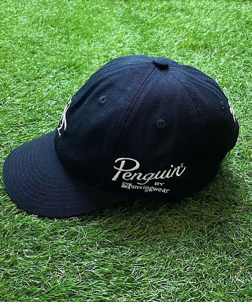 Penguin by Munsingwear（ペンギン バイ マンシングウェア）の「ZOZO CHAMPIONSHIP EXCLUSIVE PENGUIN CAP（キャップ・メンズ・ブラック・FREE）」の3枚目の写真