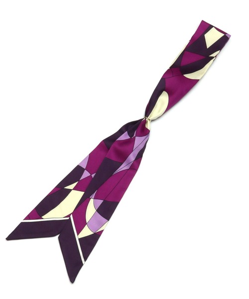 TOKYO SHIRTS（トウキョウシャツ）の「リング付きスカーフ（バンダナ/スカーフ・レディース・ボルドー/パープル/グリーン/ブラウン/ネイビー/イエロー・FREE）」の9枚目の写真