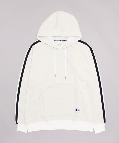 UNDER ARMOUR(アンダーアーマー)の「UAエッセンシャルヘリテージ フリース フーディー(トレーニング/メンズ)(スウェット・メンズ・アイボリー/チャコールグレー/ブラック・M/XXL/XL/L/S/3XL)」の19枚目の写真