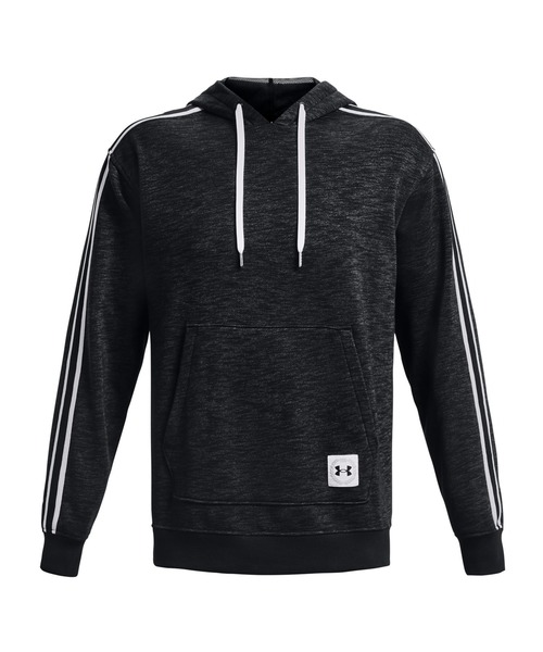 UNDER ARMOUR(アンダーアーマー)の「UAエッセンシャルヘリテージ フリース フーディー(トレーニング/メンズ)(スウェット・メンズ・アイボリー/チャコールグレー/ブラック・M/XXL/XL/L/S/3XL)」の12枚目の写真