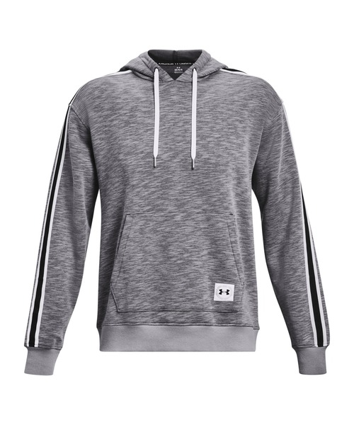 UNDER ARMOUR(アンダーアーマー)の「UAエッセンシャルヘリテージ フリース フーディー(トレーニング/メンズ)(スウェット・メンズ・アイボリー/チャコールグレー/ブラック・M/XXL/XL/L/S/3XL)」の17枚目の写真