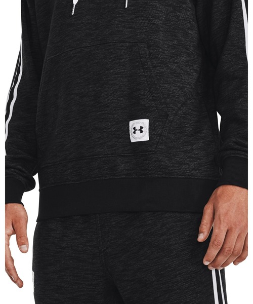UNDER ARMOUR(アンダーアーマー)の「UAエッセンシャルヘリテージ フリース フーディー(トレーニング/メンズ)(スウェット・メンズ・アイボリー/チャコールグレー/ブラック・M/XXL/XL/L/S/3XL)」の11枚目の写真