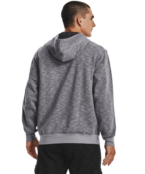 UNDER ARMOUR(アンダーアーマー)の「UAエッセンシャルヘリテージ フリース フーディー(トレーニング/メンズ)(スウェット・メンズ・アイボリー/チャコールグレー/ブラック・M/XXL/XL/L/S/3XL)」の14枚目の写真