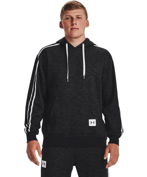 UNDER ARMOUR(アンダーアーマー)の「UAエッセンシャルヘリテージ フリース フーディー(トレーニング/メンズ)(スウェット・メンズ・アイボリー/チャコールグレー/ブラック・M/XXL/XL/L/S/3XL)」の22枚目の写真