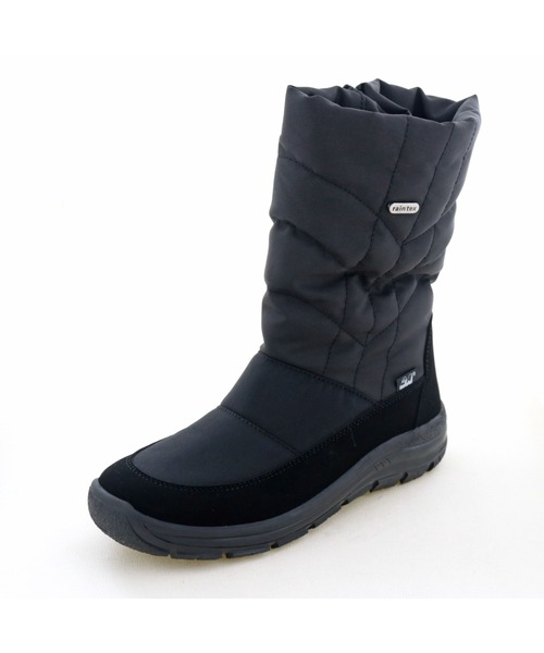 あしながおじさん（アシナガオジサン）の「耐水・防寒｜ミドルスノーブーツ　3180003（レインシューズ・レディース・ダークブラウン/ブラック・M/L/S/LL）」の6枚目の写真