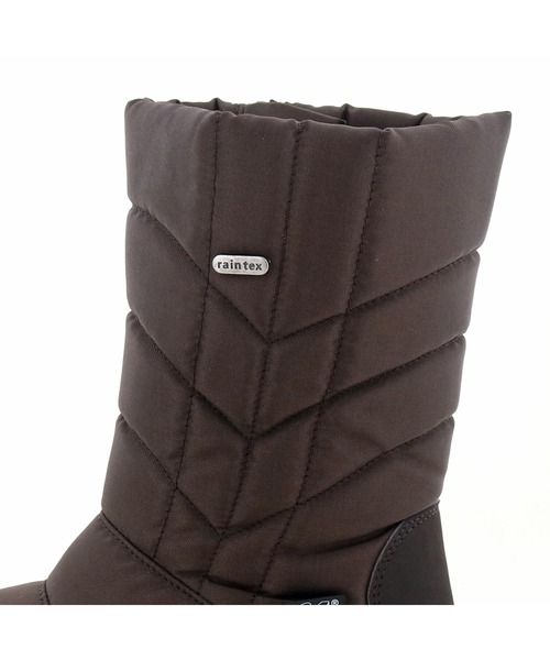 あしながおじさん（アシナガオジサン）の「耐水・防寒｜ミドルスノーブーツ　3180003（レインシューズ・レディース・ダークブラウン/ブラック・M/L/S/LL）」の18枚目の写真