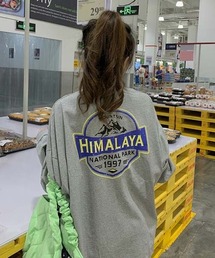 SONA | SONYUNARA HIMALAYAプリントオーバーフィット長袖Tシャツ(Tシャツ/カットソー)