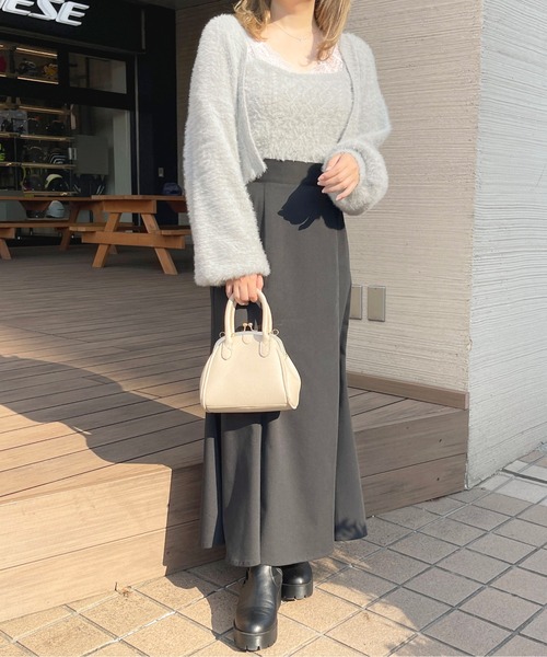 apres jour（アプレジュール）の「シャギーニットアンサンブル【ZOZOTOWN限定アイテム】（ニット/セーター・レディース・モカ/ピンク/ブルー/オフホワイト/ブラック・X-LARGE/フリー）」の16枚目の写真