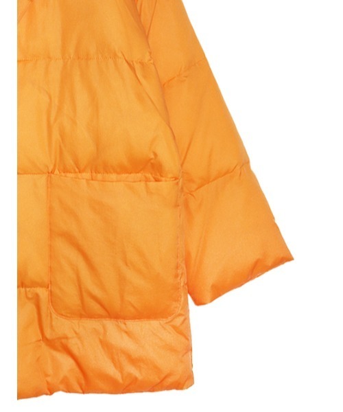 AMAIL（アマイル）の「Pumpkin warm coat（ダウンジャケット/コート・レディース・ブラック/オレンジ・FREE）」の11枚目の写真