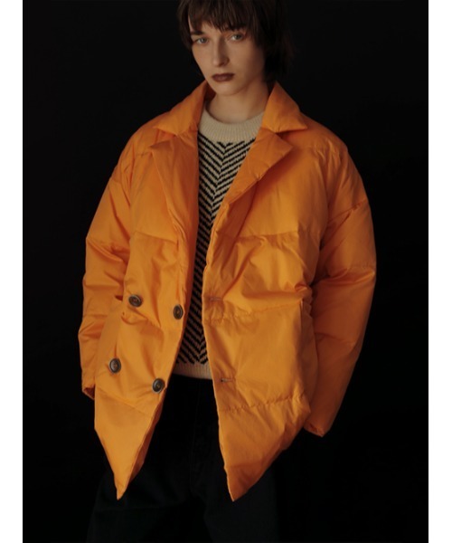 AMAIL（アマイル）の「Pumpkin warm coat（ダウンジャケット/コート・レディース・ブラック/オレンジ・FREE）」の22枚目の写真