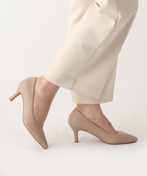 OPAQUE.CLIP(オペークドットクリップ)の「◆ポインテッドトウパンプス【抗菌防臭】(パンプス・レディース・ベージュ/カーキ系4/オフホワイト/ブラック・01/02/03)」の3枚目の写真