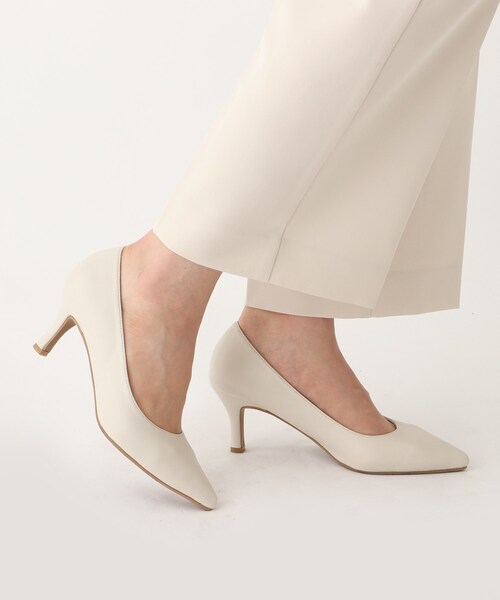 OPAQUE.CLIP(オペークドットクリップ)の「◆ポインテッドトウパンプス【抗菌防臭】(パンプス・レディース・ベージュ/カーキ系4/オフホワイト/ブラック・01/02/03)」の7枚目の写真