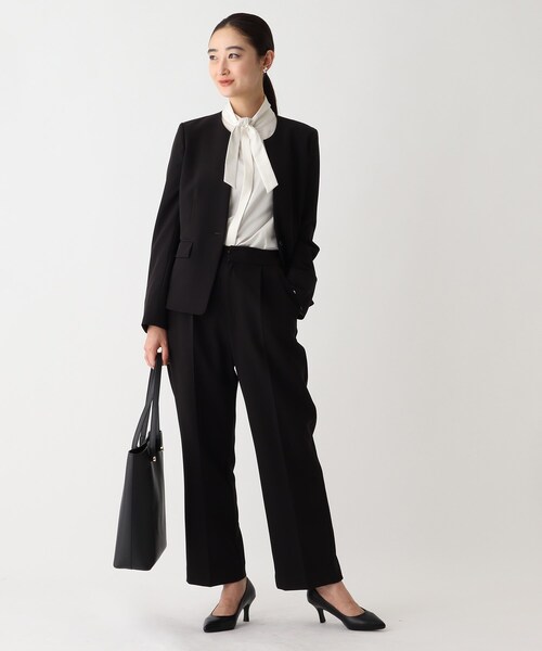 OPAQUE.CLIP(オペークドットクリップ)の「◆ポインテッドトウパンプス【抗菌防臭】(パンプス・レディース・ベージュ/カーキ系4/オフホワイト/ブラック・01/02/03)」の8枚目の写真