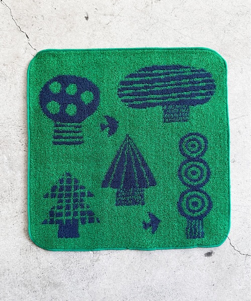 EC:JACQUASRD TOWEL HANDKERCHIEF 堀口尚子 ジャガードタオルハンカチ