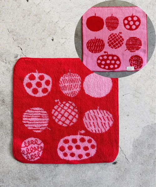 EC:JACQUASRD TOWEL HANDKERCHIEF 堀口尚子 ジャガードタオルハンカチ