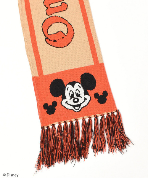 Disney（ディズニー）の「【Disney/ディズニー/ミッキーマウス】フリンジマフラー（マフラー・レディース・ベージュ・FREE）」の11枚目の写真