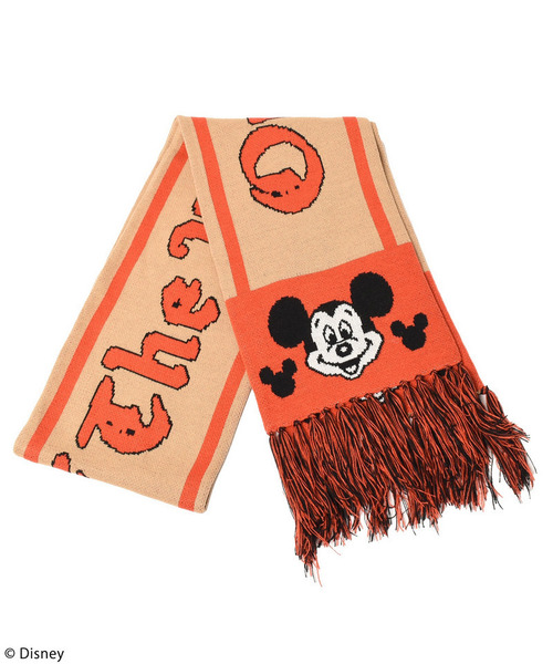 Disney（ディズニー）の「【Disney/ディズニー/ミッキーマウス】フリンジマフラー（マフラー・レディース・ベージュ・FREE）」の12枚目の写真