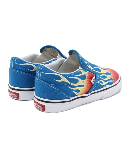 VANS スリッポン フレイムパターン VANS FLAME SLIP ON 24cm バンズ
