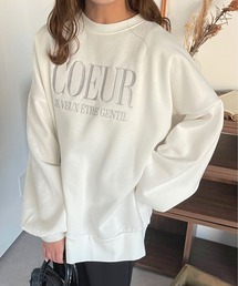 ロゴ刺繍スウェット【ZOZOTOWN限定アイテム】