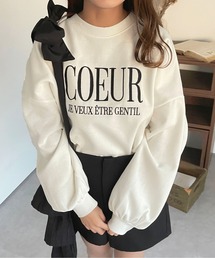 ロゴ刺繍スウェット【ZOZOTOWN限定アイテム】