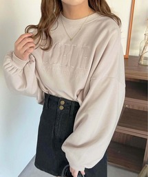 ロゴ刺繍スウェット【ZOZOTOWN限定アイテム】