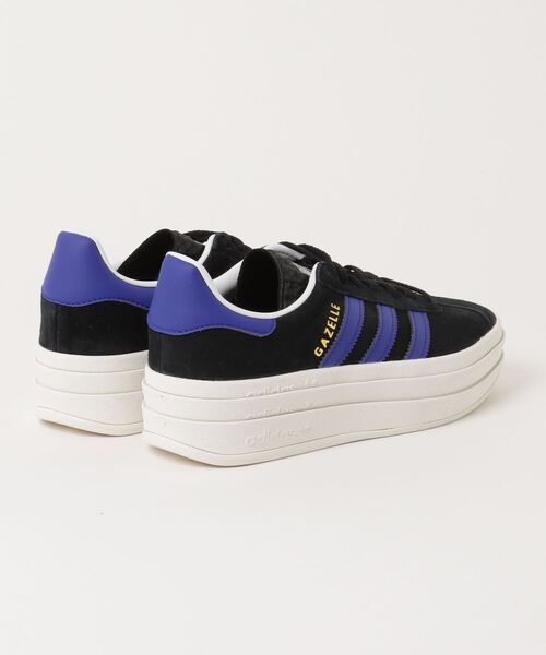 adidas(アディダス)の「ガゼルボールド / Gazelle Bold / 厚底スニーカー / アディダスオリジナルス adidas Originals(スニーカー・レディース・ブラック・22.5cm/26.5cm/22.0cm/26.0cm/25.0cm/23.5cm/27.5cm/24.0cm/28.0cm/23.0cm/27.0cm/24.5cm/25.5cm)」の9枚目の写真
