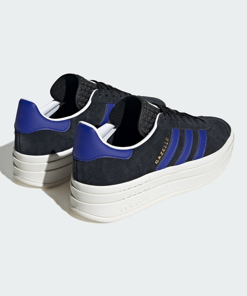 adidas(アディダス)の「ガゼルボールド / Gazelle Bold / 厚底スニーカー / アディダスオリジナルス adidas Originals(スニーカー・レディース・ブラック・22.5cm/26.5cm/22.0cm/26.0cm/25.0cm/23.5cm/27.5cm/24.0cm/28.0cm/23.0cm/27.0cm/24.5cm/25.5cm)」の4枚目の写真
