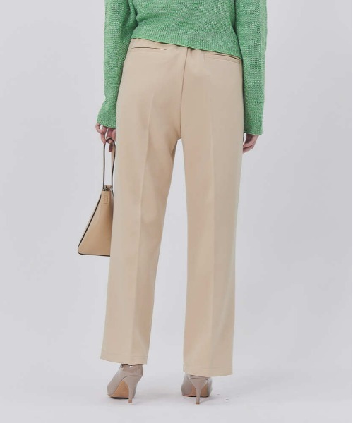 HONEYSUCKLE ROSE（ハニーサックルローズ）の「【HONEYSUCKLE ROSE】nobeeワイドパンツ（スラックス・レディース・ブラック/グレー/ベージュ・XS/S/M/L）」の4枚目の写真