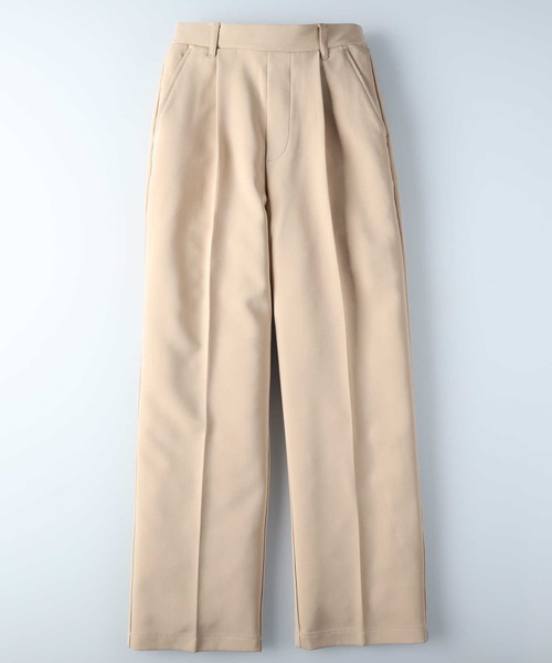 HONEYSUCKLE ROSE（ハニーサックルローズ）の「【HONEYSUCKLE ROSE】nobeeワイドパンツ（スラックス・レディース・ブラック/グレー/ベージュ・XS/S/M/L）」の16枚目の写真