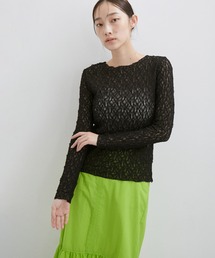 ADAM ET ROPE' | ストレッチレースプルオーバー(その他トップス)