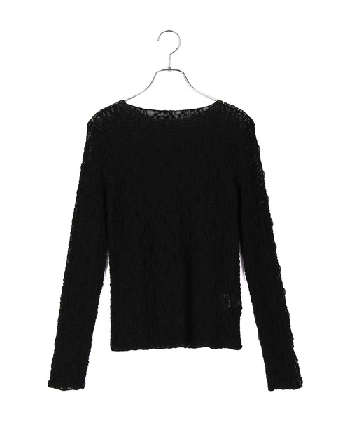 ADAM ET ROPE'（アダムエロペ）の「ストレッチレースプルオーバー（その他トップス・レディース・オレンジ/キナリ/ブラック・FREE）」の17枚目の写真