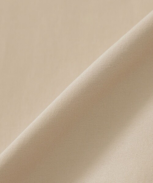 MACKINTOSH LONDON（マッキントッシュ ロンドン）の「アセテートコットンダブルクロスコート（ノーカラーコート・レディース・ベージュ/ネイビー・38）」の16枚目の写真