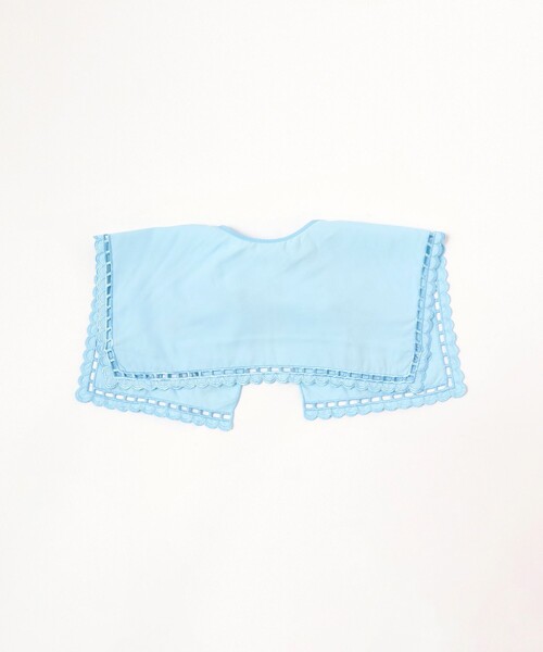 Ray BEAMS（レイビームス）の「Ray BEAMS / スクエア カットワーク 付け襟（その他小物・レディース・ブラック/サックスブルー・ONE SIZE）」の7枚目の写真