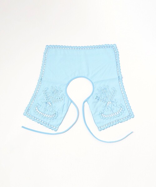 Ray BEAMS（レイビームス）の「Ray BEAMS / スクエア カットワーク 付け襟（その他小物・レディース・ブラック/サックスブルー・ONE SIZE）」の8枚目の写真