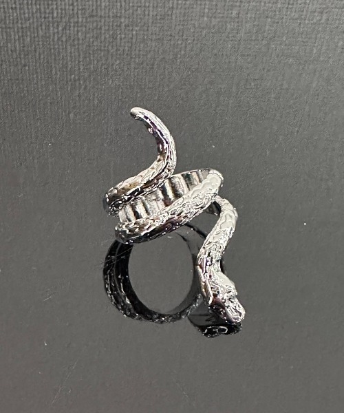 低価格 A'GEM/9 .kom『NOVESSEL/ノベセル』スネークデザインリング × アクセサリー