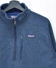 【ヴィンテージ古着】Patagonia / パタゴニア ロゴ刺繍 ハーフジップ セーター