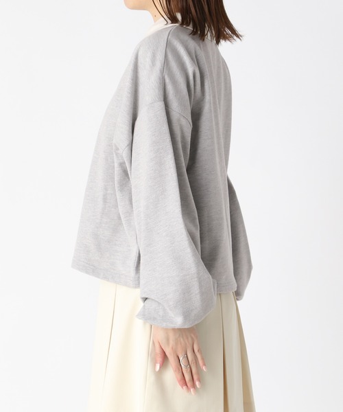 Heather（ヘザー）の「配色襟スウェットプルオーバー　189226（スウェット・レディース・アイボリー/ブラック/グレー・FREE）」の16枚目の写真