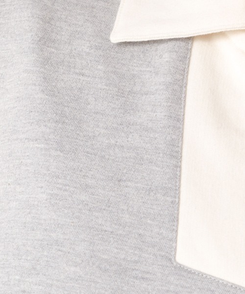 Heather（ヘザー）の「配色襟スウェットプルオーバー　189226（スウェット・レディース・アイボリー/ブラック/グレー・FREE）」の22枚目の写真